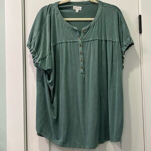 Wonder Large women’s short sleeve top excellent preworn condition